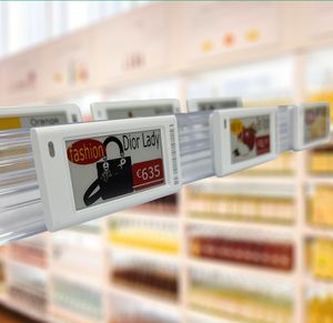 Etiqueta Electrónica de Precio E-Ink de 2.13 Pulgadas, Modelo U9 U9Xe, Inalámbrica, Etiqueta Inteligente para Estantes de Supermercado - Product Image 1