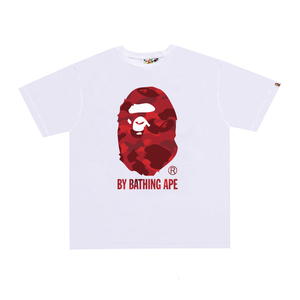 Maglietta Bapees di Tendenza 2026: T-Shirt da Uomo di Design con Stampa Lettering, Versione 1:1 di Alta Qualità, Pronta Consegna - Product Image 6