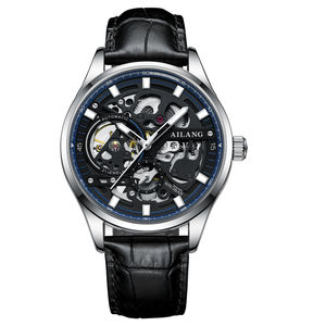 Nuovissimo Orologio Meccanico da Uomo AILANG 2026, Automatico con Cinturino in Acciaio Inossidabile, Impermeabile, Luminoso, Stile Steampunk Scheletrato OEM - Product Image 6