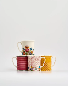 Tasses à café florales en céramique élégantes tasse florale en <span class=keywords><strong>porcelaine</strong></span> <span class=keywords><strong>fine</strong></span> grande tasse de jardin en céramique ajoutant une touche de charme à votre table - Product Image 1