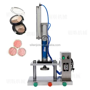 lab Semi Automatic Laboratory Dry Powder Pressing Machines Eye Shadow Blush pressing machine