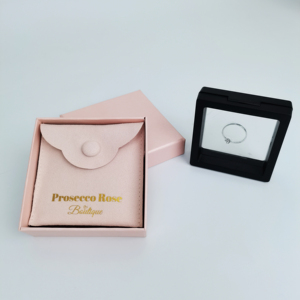 Almohadilla de microfibra personalizada al por mayor para insertar en sobres de joyería, para collares, pulseras y bolsas de joyería, con logotipo personalizado - Product Image 6