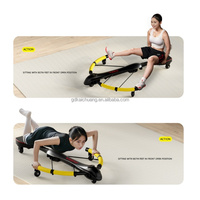 Roue abdominale en plastique à prix compétitif pour la maison, équipement de fitness pour la réduction de la cellulite et l'exercice musculaire complet