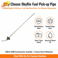 Okyrie Durable Air Diesel Parking Chauffage Carburant Stand Réservoir De Carburant Standpipe Kit Accessoire pour Modèle De Voiture