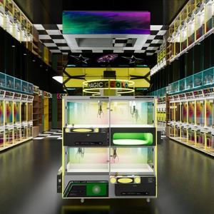 آلة ألعاب الدمى لثمانية أشخاص، آلة هدايا متعددة اللاعبين لالتقاط الدمى، آلة دمى كبيرة الحجم للهواتف المحمولة، آلة ألعاب للبالغين - Product Image 3