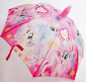 Parapluie pour enfants en pongee anti-goutte, motif dessin animé, en acier, plastique et polyester, impression numérique, pour enfants, parapluie mignon 8K en acier - Product Image 6