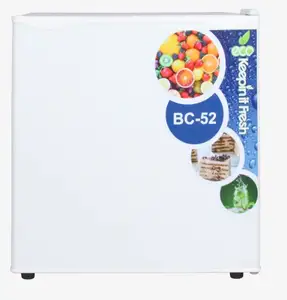 52L低消費電力R600aガステーブルトップシングルドア冷蔵庫ミニ冷蔵庫
