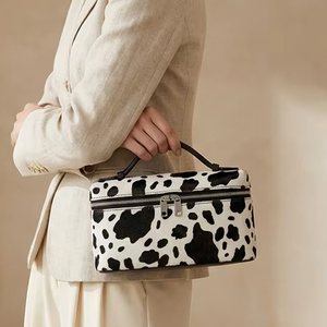 Borsa Animal Print Quiet Luxury Donna Cowboy Core Pelle Borsa Spalla Design Lunch Box Fabbrica Custom <span class=keywords><strong>Service</strong></span> 2026 - Product Image 2