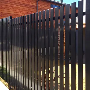 花园泳池粉末涂层低价垂直刀片隐私铝围栏面板