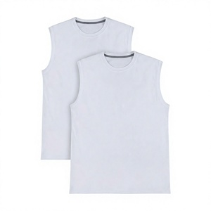 เสื้อกั๊กผู้ชายผ้าฝ้ายถัก ระบายอากาศดี สีพื้น สไตล์ญี่ปุ่น ใส่สบาย เหมาะกับฤดูร้อน ขายส่ง - Product Image 5