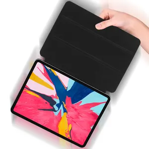 Trifold Smart Hard Back Case for iPad Mini 6 8.3" Durable PU Material with Magnetic Front/Back Cover Tablet Covers & Cases