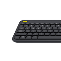 Baru untuk K400 Plus Slim Wireless 2.4Ghz Touchpad Keyboard USB Multi Keys Hitam