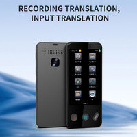 Traductor Inteligente Portátil con IA, Traducción Instantánea Bidireccional en 142 Idiomas, Compatible con WIFI, Traducción al Turco para Viajes de Negocios