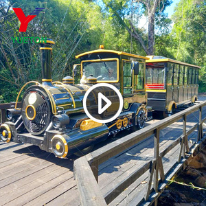 Gran lugar escénico viaje Dotto <span class=keywords><strong>tren</strong></span> Parque de Atracciones paseos 72 pasajeros <span class=keywords><strong>tren</strong></span> turístico sin rieles a la venta - Product Image 1