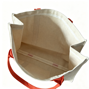 Sacs fourre-tout en toile de coton personnalisés en gros avec logos, sacs de courses réutilisables - Product Image 6