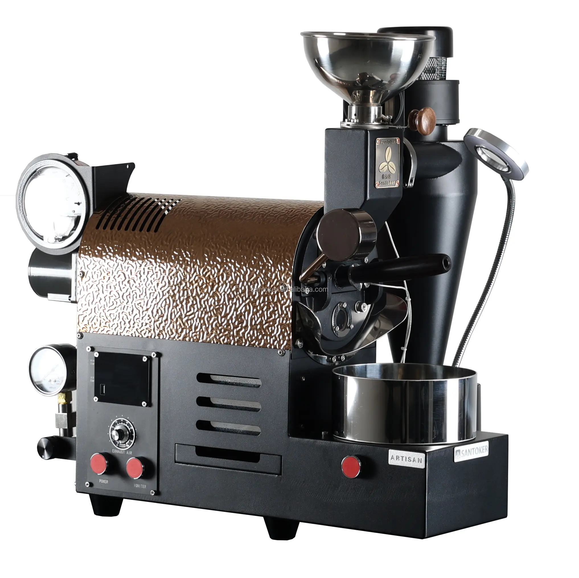 Kaffeeröster SANTOKER R200 300g Kaffee röst maschine Röst maschine Kaffeeröster