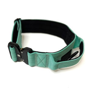 Kerah anjing taktis kerah hewan peliharaan anjing gembala Jerman nilon tugas berat dengan pegangan empuk - Product Image 4