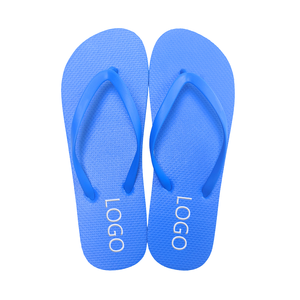 Bán buôn tùy chỉnh màu sắc đồng bằng Flip Flops Dép đi trong nhà cho phụ nữ cá nhân của riêng bạn Logo mùa hè bãi biển dép phẳng cho phụ nữ Giày - Product Image 3