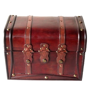 Luxurious <strong>Vintage</strong> Wooden Home Storage <strong>Trunk</strong> Wooden Storage <strong>Trunk</strong> Decorative Storage <strong>Trunk</strong> - Product Image 3