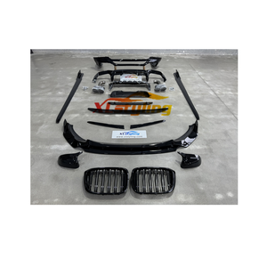 Kit Aerodinamici XLstyling Black Knight per <span class=keywords><strong>BMW</strong></span> <span class=keywords><strong>X4</strong></span> G02, Kit di Conversione Carrozzeria, Labbro Anteriore, Diffusore Posteriore, Specchietti, Kit Aerodinamici per <span class=keywords><strong>BMW</strong></span> <span class=keywords><strong>X4</strong></span> - Product Image 1
