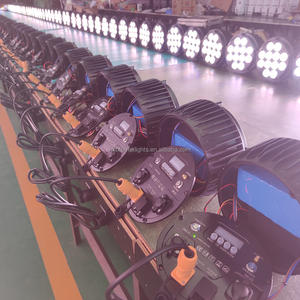 ไฟพาร์ LED สีสันครบถ้วน RGBWUV 6IN1 ขนาด 12x18 วัตต์ ความสว่างสูง กันน้ำ IP65 พร้อมรีโมทไร้สาย Wifi 2.4G ใช้แบตเตอรี่ เหมาะสำหรับงานปาร์ตี้ KTV และดีเจ - Product Image 6