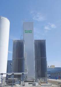 Установка газификации жидкого кислорода, азота, аргона, СПГ с насосом, ПЛК, стальной конструкцией, производительностью 500, безопасная, энергосберегающая - Product Image 5