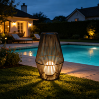Lampes solaires de jardin, éclairage extérieur étanche à LED, lampes solaires pour jardin, cour, véranda, arbre, pelouse, décoration