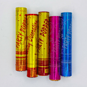 ปืนยิงกระดาษคอนเฟตติแบบหมุนได้ HLC ODM 28 38 58 68 ซม. สำหรับงานปาร์ตี้ งานแต่งงาน และงานเฉลิมฉลองต่างๆ - Product Image 5