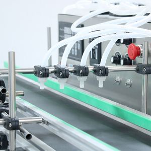 Desktop Conveyor Liquid Quantitative Filling Machine Soluble Liquid Peristaltic <b>Pump</b> Replaceable Hose Perfume Pigment - Product Image 5