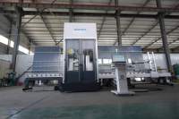 Máquina de Perforación Vertical CNC para Vidrio con PLC y Motor de 27KW 380V, Centro de Trabajo Vertical CNC para Vidrio de Alta Productividad