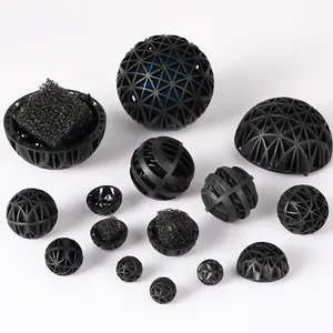 XINYOU-Bola de filtro de Acuario y bolas de esponja, 36mm, 1500 Uds. De una bolsa