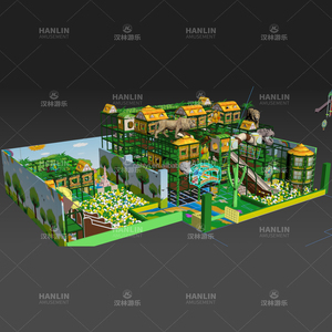 Área <span class=keywords><strong>de</strong></span> <span class=keywords><strong>Juegos</strong></span> Interior con Temática <span class=keywords><strong>de</strong></span> Jungla, Equipamiento, Software, <span class=keywords><strong>Juegos</strong></span>, Laberinto, Trampolín, Tobogán, <span class=keywords><strong>Piscina</strong></span> <span class=keywords><strong>de</strong></span> <span class=keywords><strong>Pelotas</strong></span>, Castillo Inflable para Niños, Personalizable - Product Image 5
