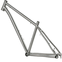 Cadres de vélo de gros pneu de Ti-3Al-2.5V de titane de la chine pour la route/vtt utilisant