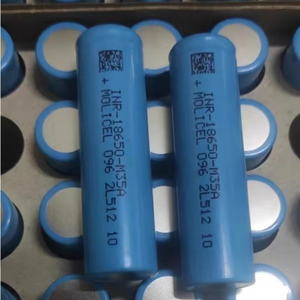 بطاريات ليثيوم قابلة لإعادة الشحن من ماركة Molicel طراز <span class=keywords><strong>18650</strong></span> M35a بجهد 3.7 فولت وسعة 3500 مللي أمبير في الساعة وتيار 10 أمبير، مناسبة لحزم بطاريات الدراجات الكهربائية - Product Image 3