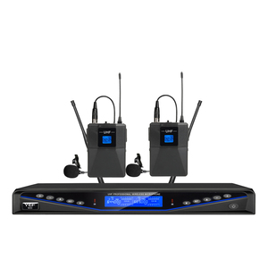 Đúng Diverstity Uhf Micro Không Dây Karaoke Microphone Chất Lượng Tốt Đen Ca Hát M30 Chuyên Nghiệp Micro Không Dây Tie - Product Image 3