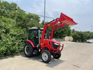 Trang trại nhỏ Máy kéo phía trước loader máy kéo ngã ba 30HP 40hp 50hp 60hp 70hp 80hp 90HP 100HP