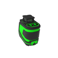 Nouveau Type pas cher batterie au Lithium intégrée 5 lignes niveau Laser 360 degrés Rotation manuelle niveau Laser vert
