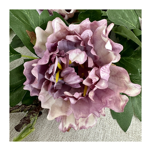 Hochwertige Mayne Pfingstrosen mit Gummistangen Künstlicher Blumenstrauß für Hochzeits raum dekoration - Product Image 4