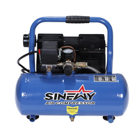 Compresseur Sinewy Portatil Compresseur d'air dentaire sans huile ultra silencieux et silencieux 115 L/Min 220 V