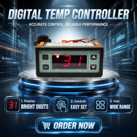 Termostato Digital Inteligente para Refrigerador y Congelador Nest Home, Controlador de Temperatura STC-200, Compatible con OEM y ODM