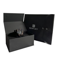 Montre pour homme URBAN ELEGANT étanche en acier inoxydable avec mouvement à quartz et verre saphir, boîtier de 42,5 mm, mouvement japonais Miyota
