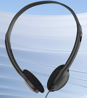 Headset OEM Grosir dengan Colokan 3.5mm Lurus / Colokan 90 Derajat / Colokan Tipe-C untuk Maskapai Penerbangan