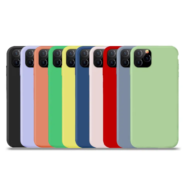 Matte Soft Tpu Silicone Shockproof Phone Coque Cover Pro Max For I+phone 11 12 13 Case