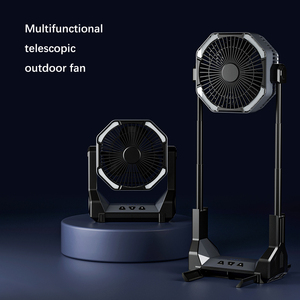 Ventilateur de camping rechargeable 2025 Ventilateur debout extérieur Ventilateur USB de camping avec lumière LED - Product Image 6