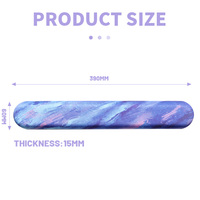 Bantalan Mouse sandaran pergelangan tangan kustom, alas Mouse ergonomis komputer pendukung pergelangan tangan, alas Keyboard Gel silika antiselip kartun nyaman