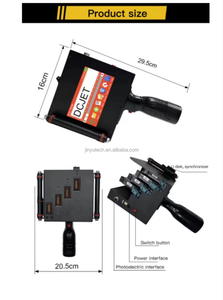 Caja de impresora de inyección de tinta de mano de 10cm, embalaje de cartón, impresora de inyección de tinta, máquina codificadora de logotipo de 101,6mm - Product Image 6