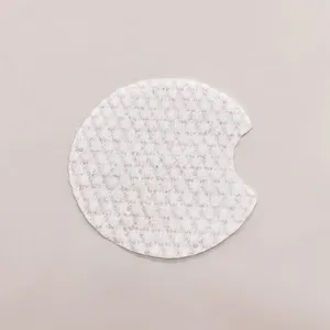 Tùy chỉnh Hữu Cơ bông dùng một lần Vòng Facial Make Up Remover Pad miếng bông mỹ phẩm