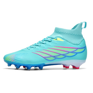 Nuevo Estilo Botas de Fútbol Juveniles para Exteriores con Tacos Largos, de Caña Alta, para Competición, Venta al por Mayor, Cómodas para Césped Plus - Product Image 1
