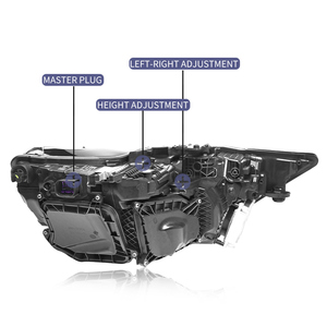 Gruppo Fari JUSHUN per Audi <span class=keywords><strong>A6</strong></span> C8 2019-2023, Faro LED con Proiettore, Luce Diurna, Accessori Auto - Product Image 5