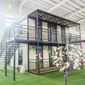 Dễ dàng xây dựng + Nhà moduler sang trọng đúc sẵn container prefab Nhà Giá - Product Image 1